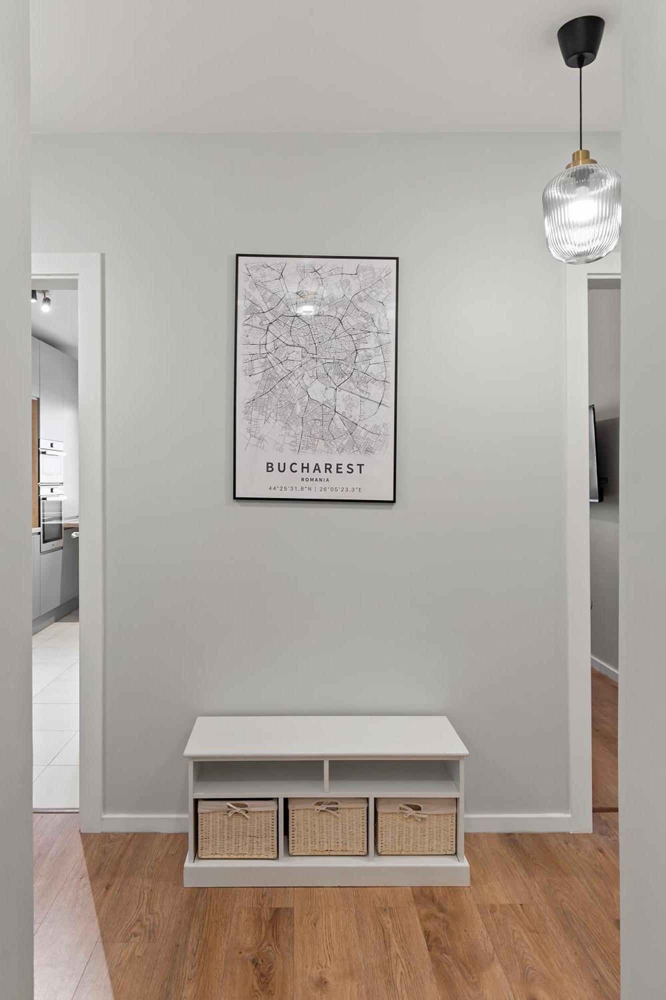 Mido Park Apartment With Private Parking & Self Check-In Bukarest Eksteriør billede